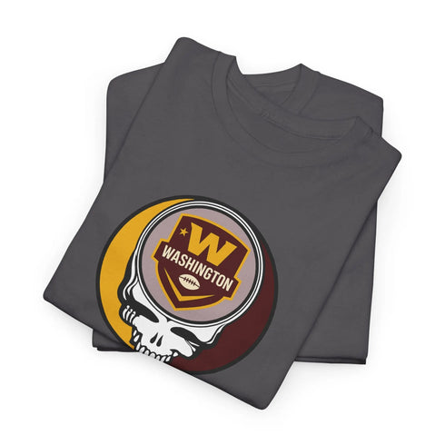 Grateful Dead - Washington Commanders Stealie Unisex T-Shirt - NFL - StealieShop